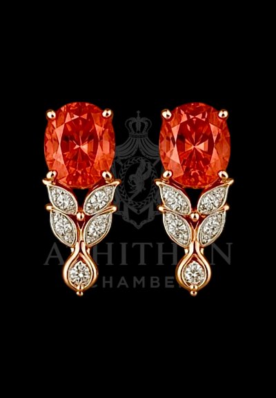 ETERNAL ROSE EARRINGS