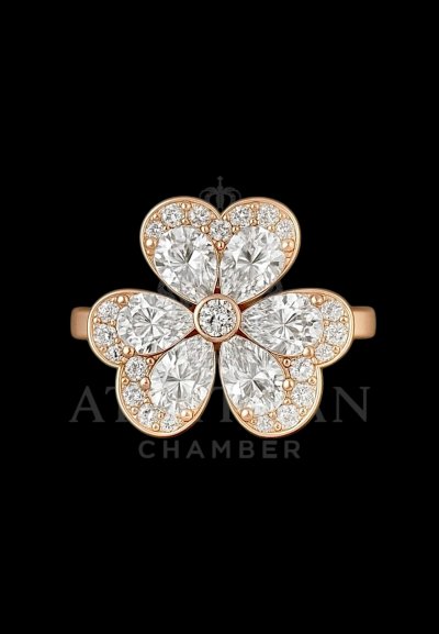 PRETTY PANSY RING