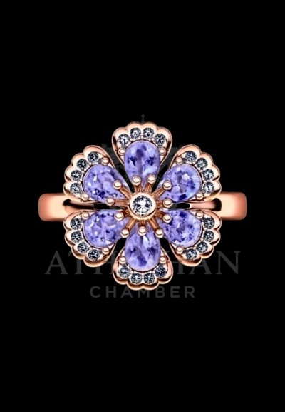 PRETTY DIANTHUS RING