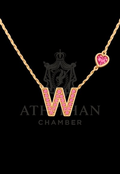 LOVE LETTER PENDANT NECKLACE