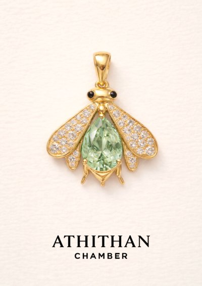 THE LIGHT KEEPER Firefly - (แซฟไฟร์ สีเหลืองเขียว พาสเทล) Pendant (พรีออเดอร์ 15 วัน)