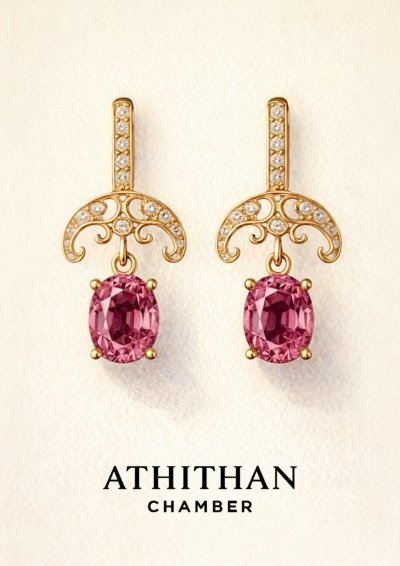 THE JEWELED HARMONY EARRINGS