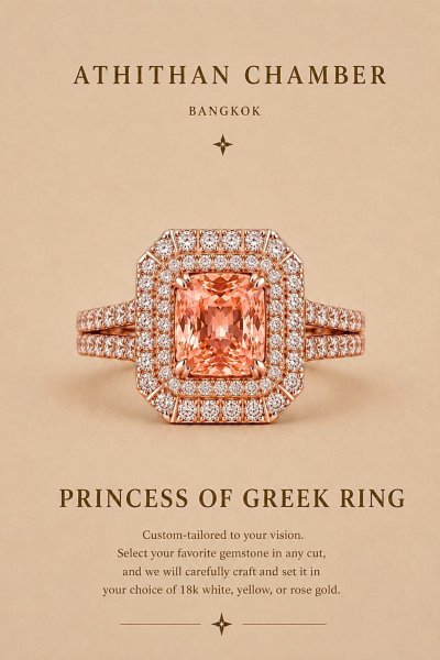 PRINCESS OF GREEK RING