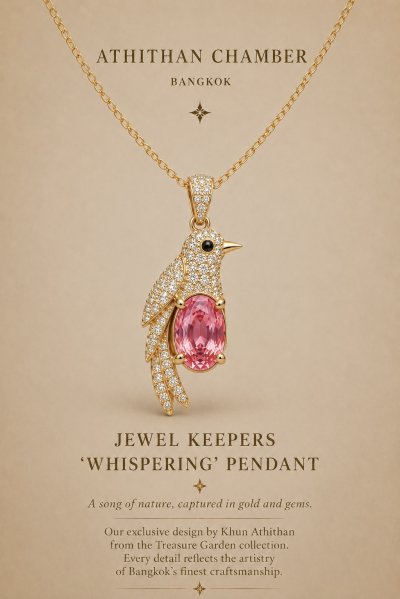 JEWEL KEEPERS WHISPERING PENDANT