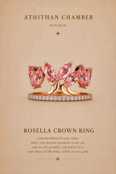 ROSELLA CROWN RING
