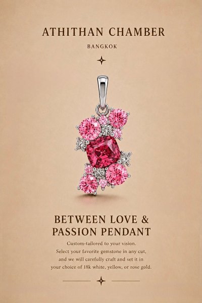 BETWEEN LOVE & PASSION PENDANT