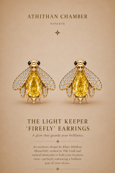 THE LIGHT KEEPER FIREFLY EARRINGS