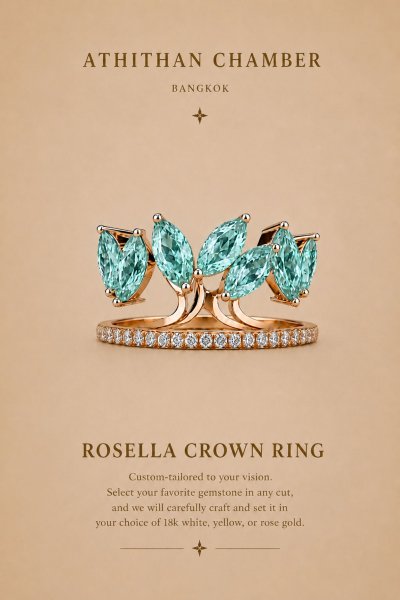ROSELLA CROWN RING