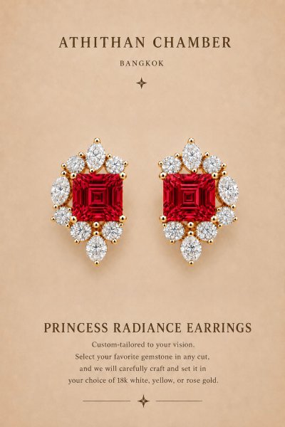 PRINCESS RADIANCE EARRINGS