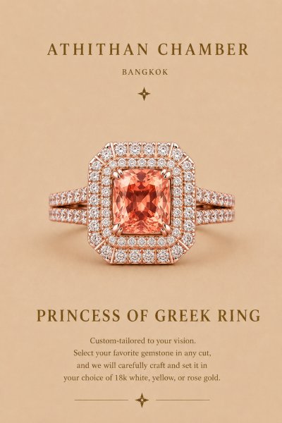 PRINCESS OF GREEK RING