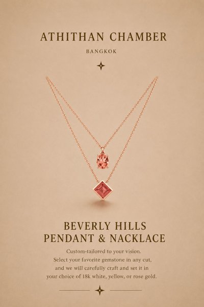 BEVERLY HILLS PENDANT & NECKLACE