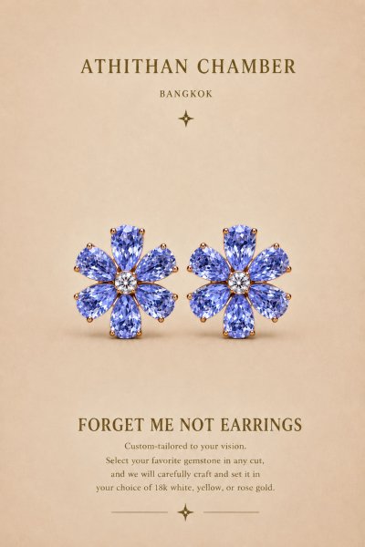 FORGET-ME-NOT EARRINGS