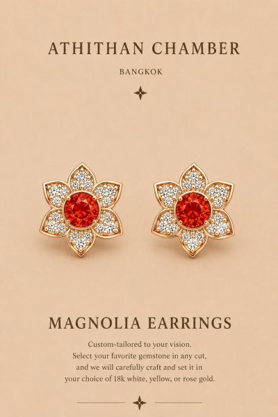 MAGNOLIA EARRING