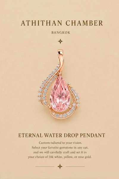 ETERNAL WATER DROP PENDANT