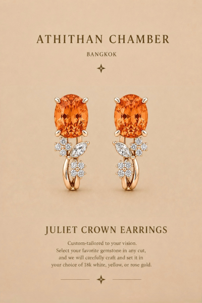 JULIET CROWN EARRINGS