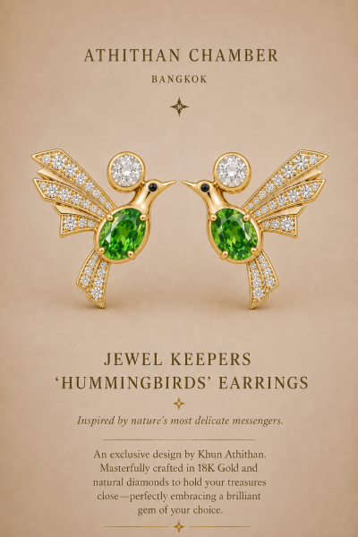 JEWEL KEEPERS HUMMINGBIRDS EARRINGS