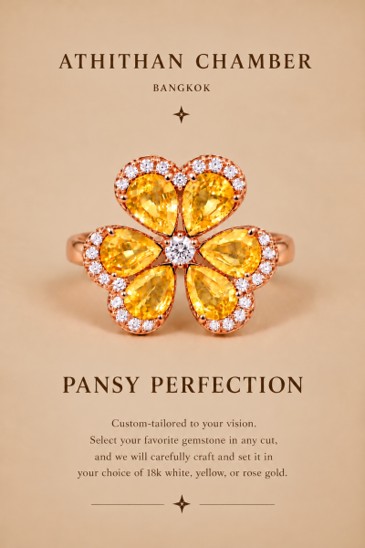 PANSY PERFECTION RING