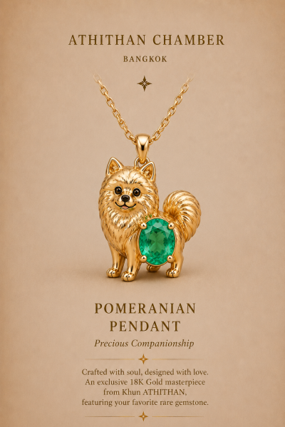 POMERANIAN LOYAL PENDANT