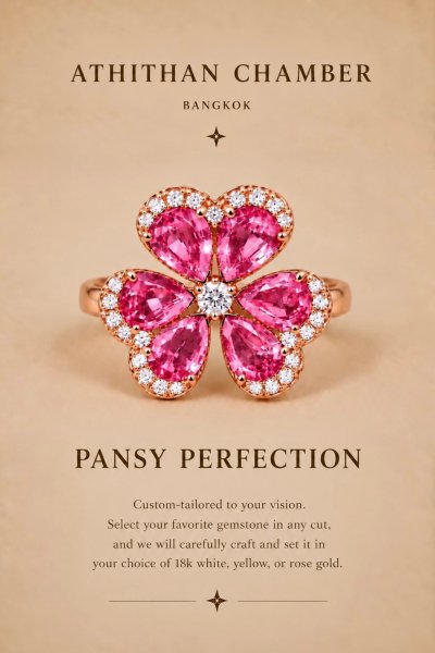 PANSY PERFECTION RING