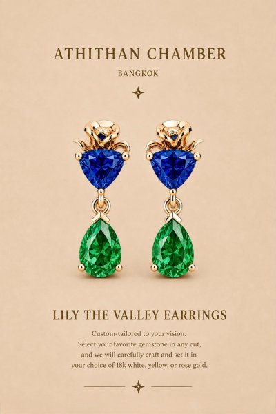 LILY OF THE VALLEY EARRINGS