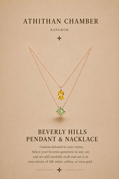 BEVERLY HILLS PENDANT & NECKLACE