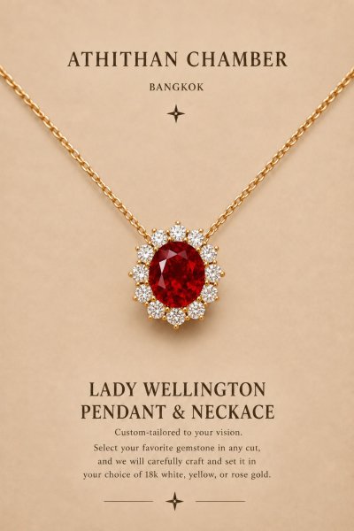 LADY WELLINGTON PENDANT & NECKLACE
