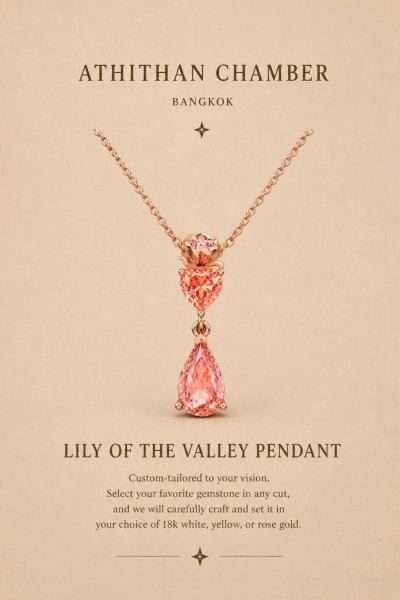 LILY OF THE VALLEY PENDANT