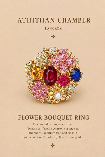 FLOWER BOUQUET RING