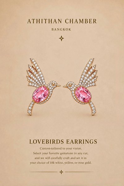 LOVEBIRDS EARRINGS