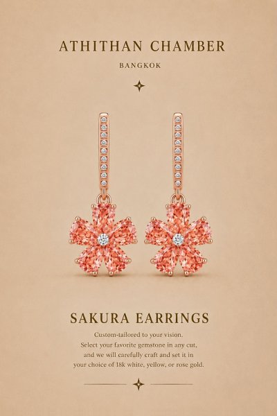 SAKURA EARRINGS