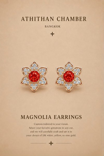 MAGNOLIA EARRING