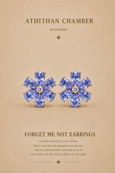 FORGET-ME-NOT EARRINGS