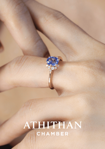 Blue Sapphire PURITY Ring Blue Sapphire PURITY Ring