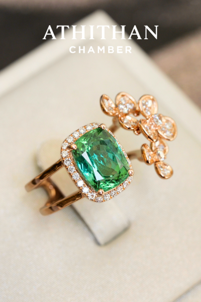 GREEN TOURMALINE Ring