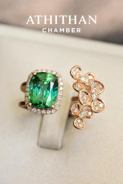 GREEN TOURMALINE Ring