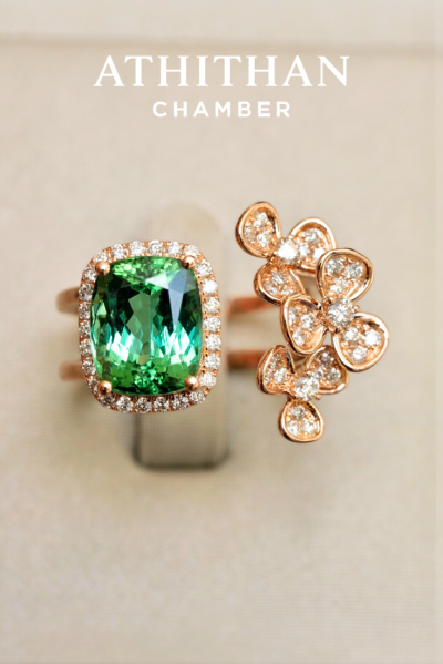 GREEN TOURMALINE Ring