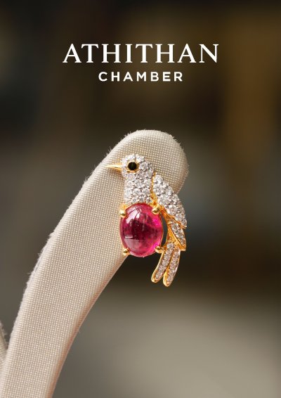 SONGBIRDS :  Guardians of The Jewels | Ruby Earrings