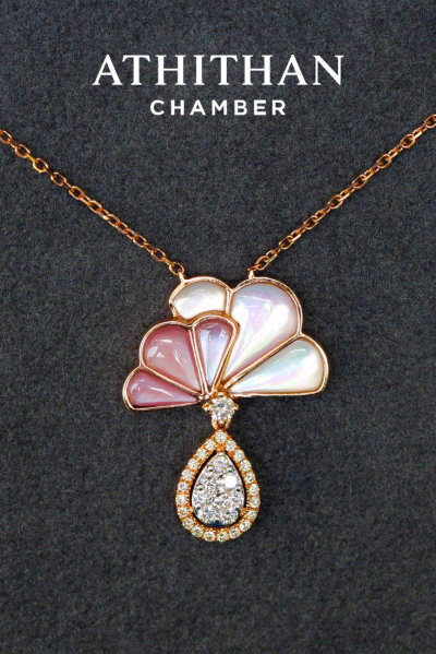 PETALINE AURE - Mother of Pearl Necklace (Pre-order 45 days)