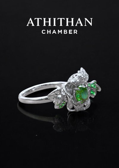 Demantoid Ring