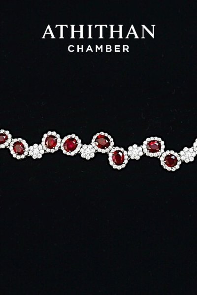 RUBY NO-HEAT BURMA Bracelet