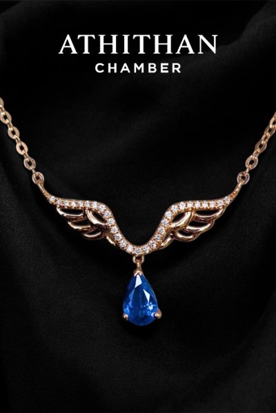 BLUE Sapphire Necklace