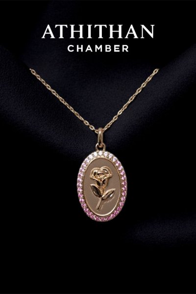 PINK Sapphire Necklace