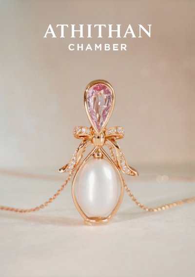 PRECIOUS MOMENT Padparadscha Sapphire Pendant