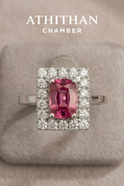 SUNRISE PADPARADSCHA Sapphire Ring