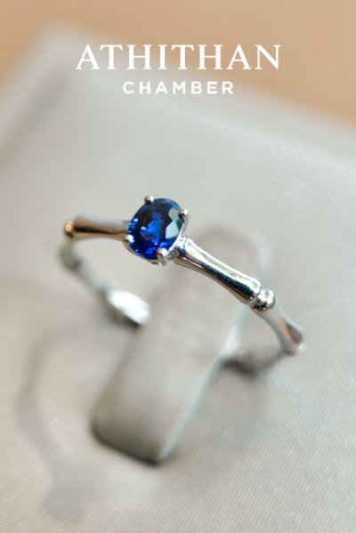 RADIANCE - Royal Blue Sapphire Ring