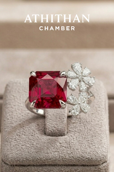 RED Garnet Ring