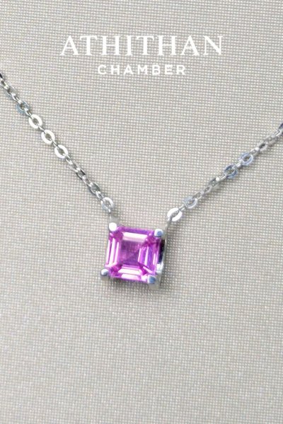 PINK SAPPHIRE Necklace