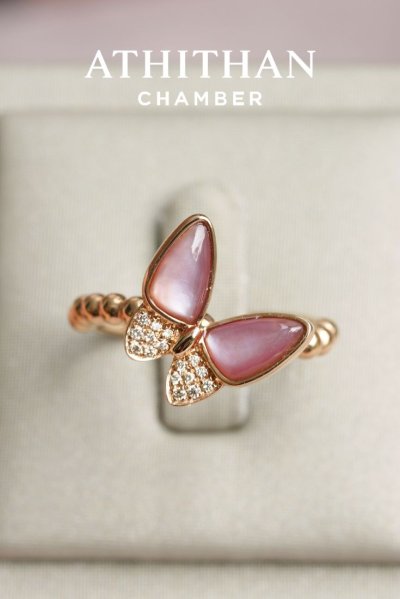 SERENADE OF BUTTERFLY - Mother of Pearl Ring (Pre-order 45 วัน)