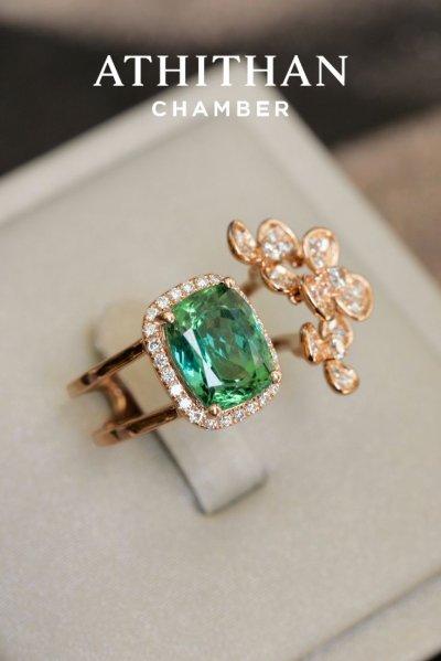 GREEN TOURMALINE Ring