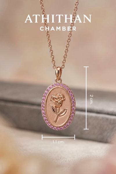 PINK Sapphire Necklace